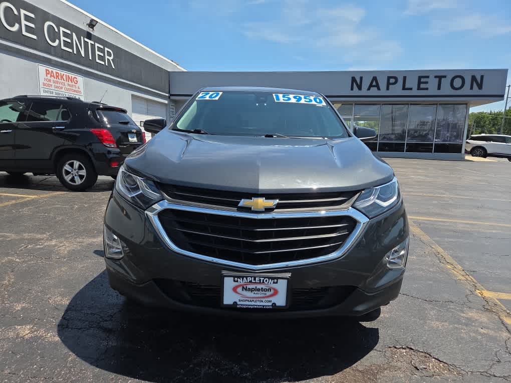 Used 2020 Chevrolet Equinox LS with VIN 2GNAXHEV7L6279825 for sale in Blue Island, IL
