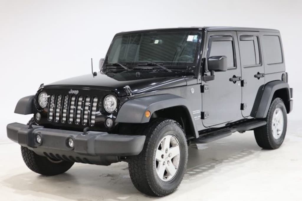 Used 2017 Jeep Wrangler JK Unlimited Sport 4x4 SUV