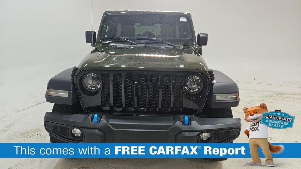 Used 2023 Jeep Wrangler 4xe Willys 4XE with VIN 1C4JJXN6XPW644605 for sale in Indianapolis, IN