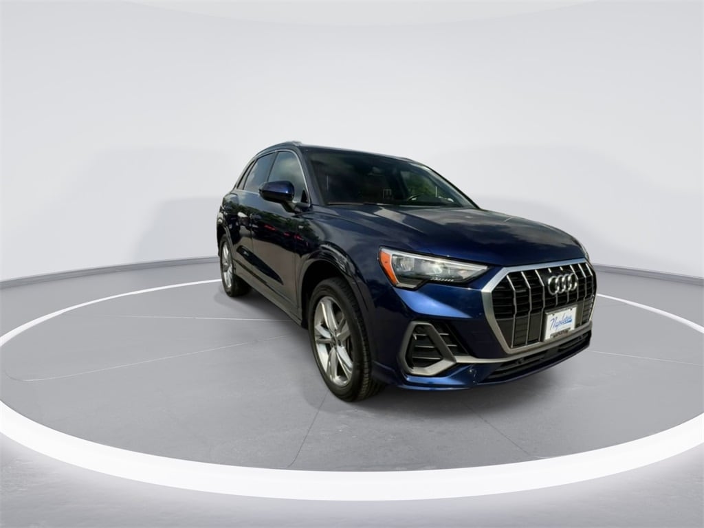 Used 2021 Audi Q3 S Line Premium with VIN WA1DECF34M1055809 for sale in Indianapolis, IN