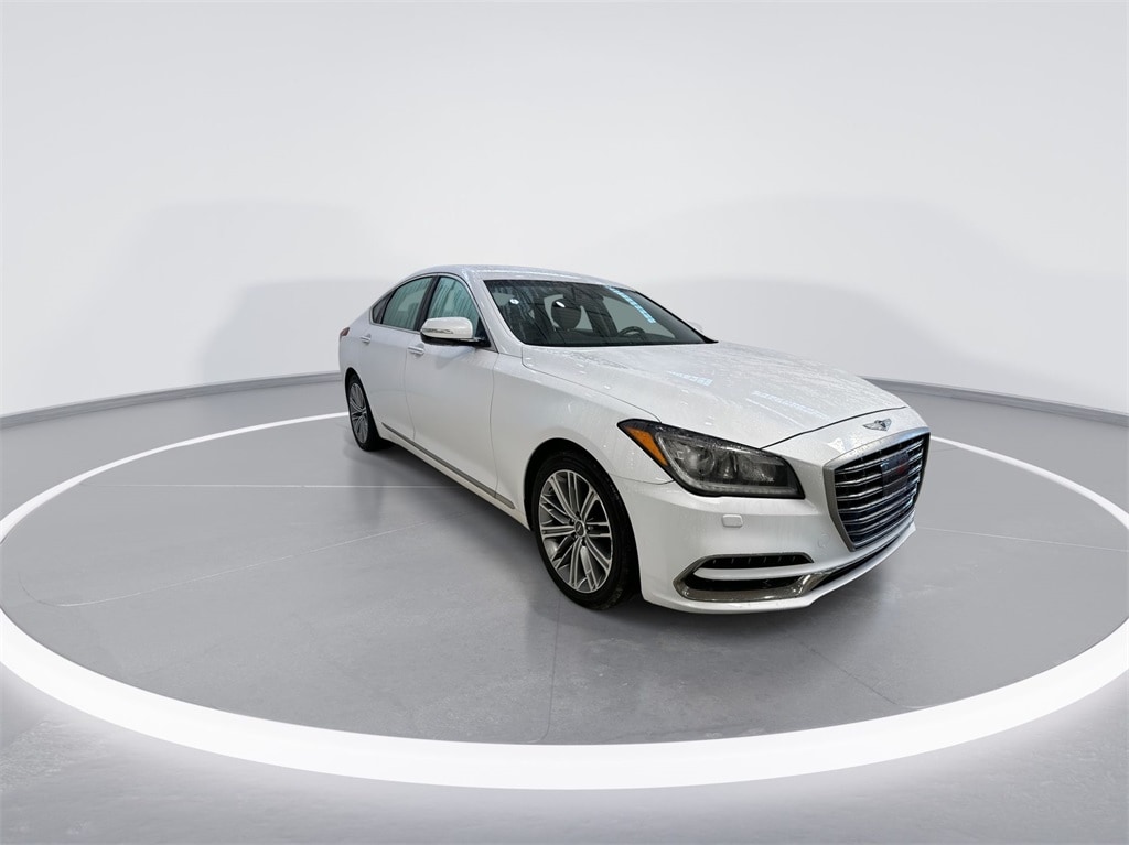 Used 2018 GENESIS G80 Base with VIN KMHGN4JE5JU236117 for sale in Indianapolis, IN