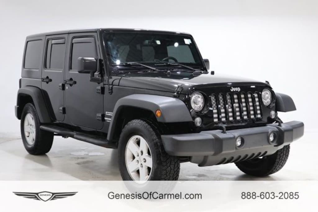 Used 2017 Jeep Wrangler JK Unlimited Sport 4x4 SUV