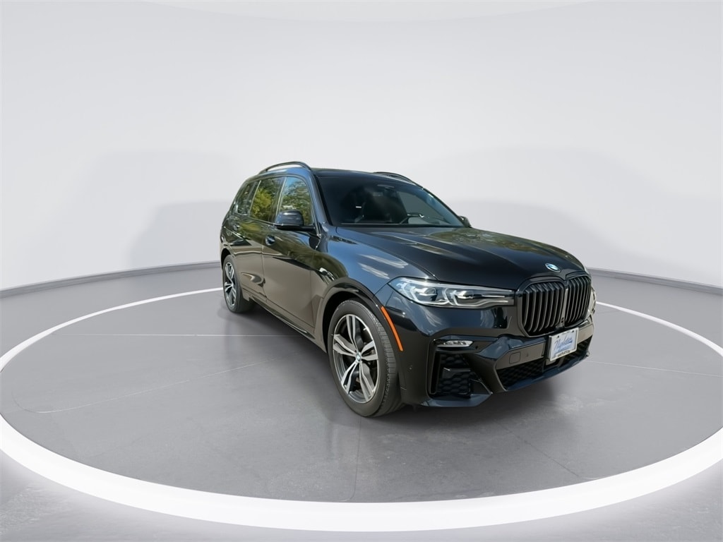 Used 2022 BMW X7 40i with VIN 5UXCW2C07N9K01186 for sale in Indianapolis, IN