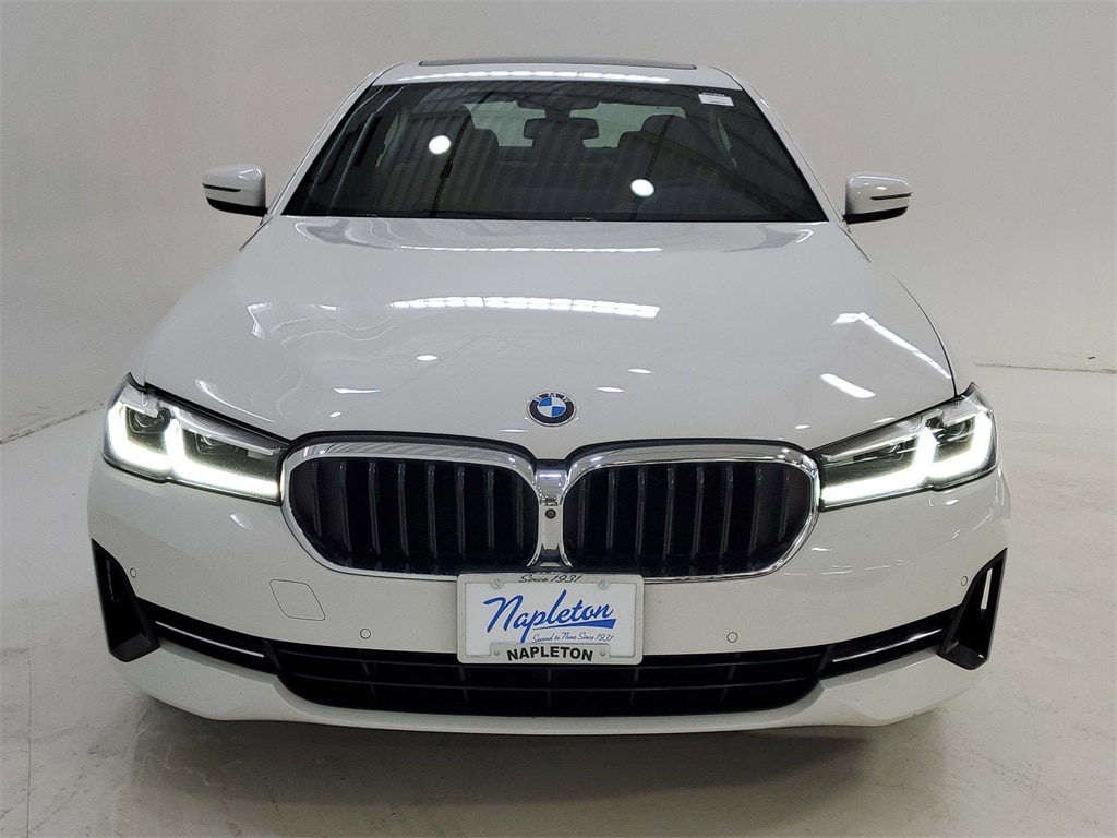 Used 2021 BMW 5 Series 530i with VIN WBA13BJ02MWW96317 for sale in Indianapolis, IN