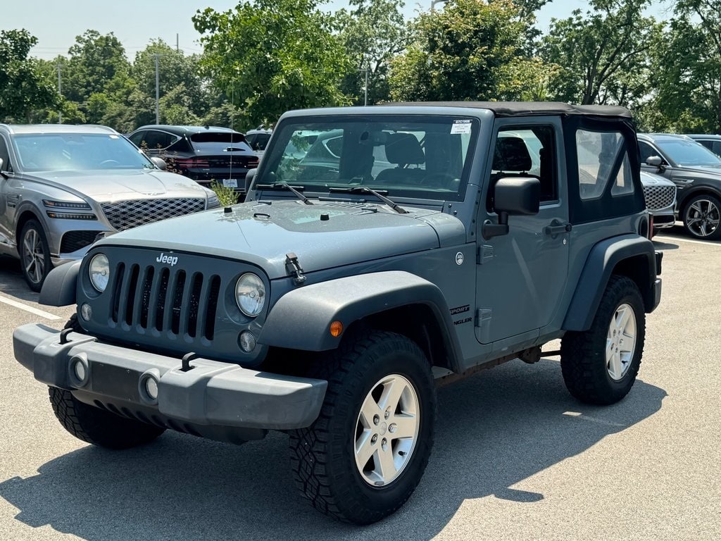 Used 2014 Jeep Wrangler Sport with VIN 1C4AJWAG9EL199040 for sale in Indianapolis, IN