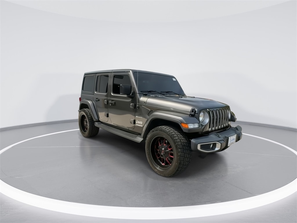 Used 2018 Jeep All-New Wrangler Unlimited Sahara with VIN 1C4HJXEG0JW118806 for sale in Indianapolis, IN