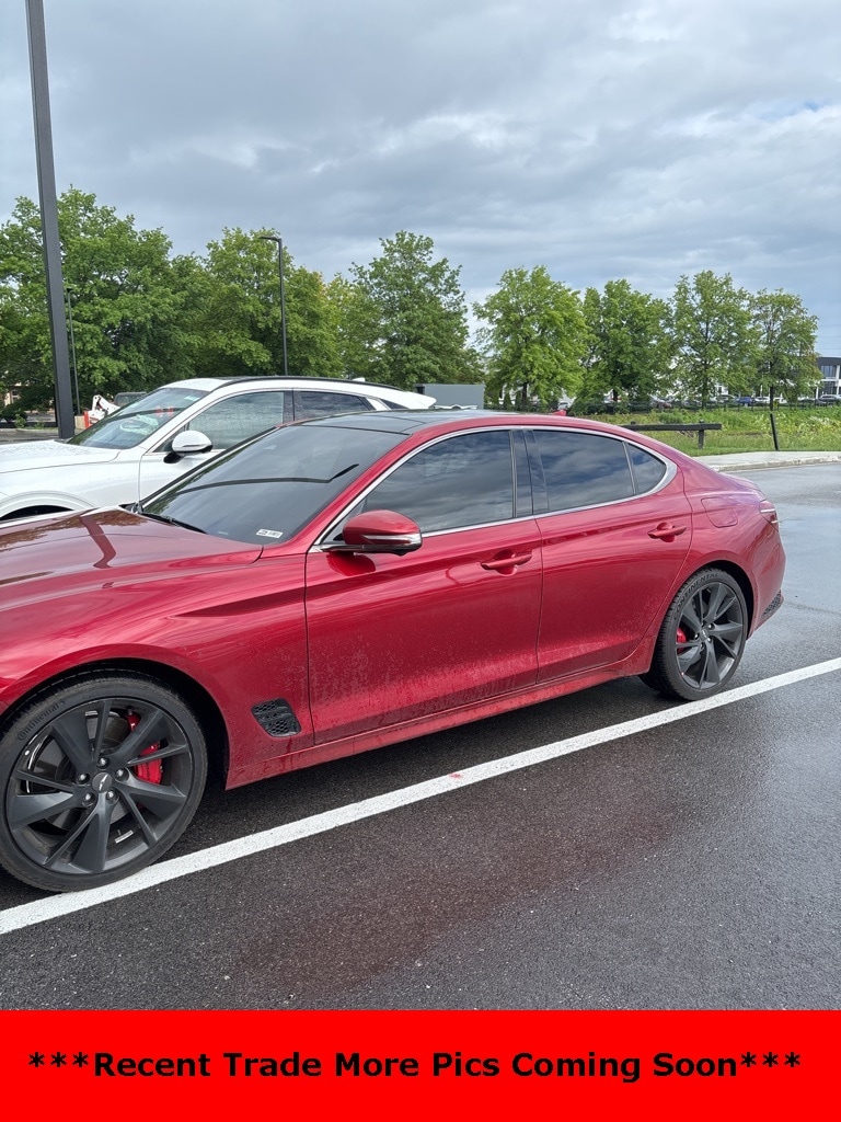 Used 2023 GENESIS G70 Standard with VIN KMTG54TE0PU107990 for sale in Indianapolis, IN
