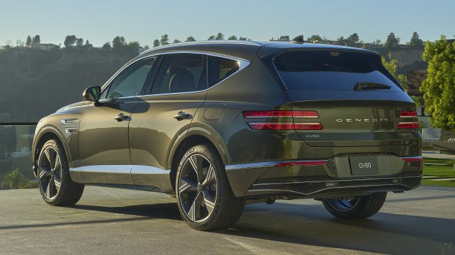 New GV80 Rear Shot Genesis GV80 redesign