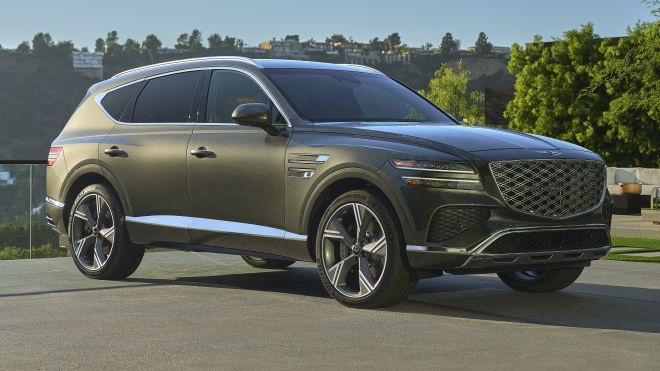 New GV80 Front Shot Genesis GV80 design updates