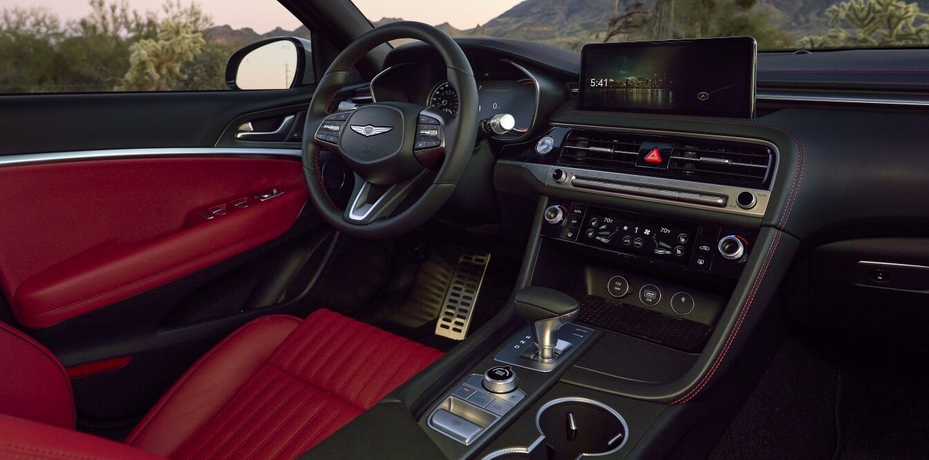 Inside the G70 G70 interior