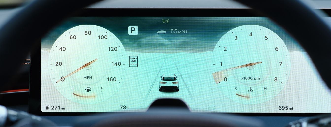 Genesis GV70 new gauges GV70 engine options