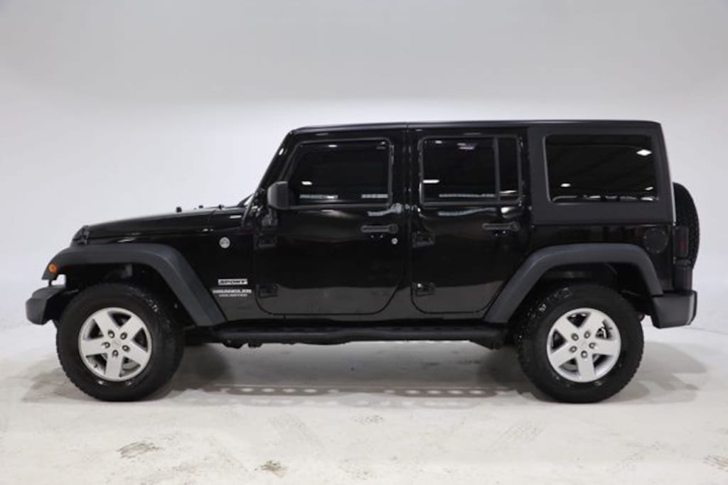 Used 2017 Jeep Wrangler JK Unlimited Sport 4x4 SUV