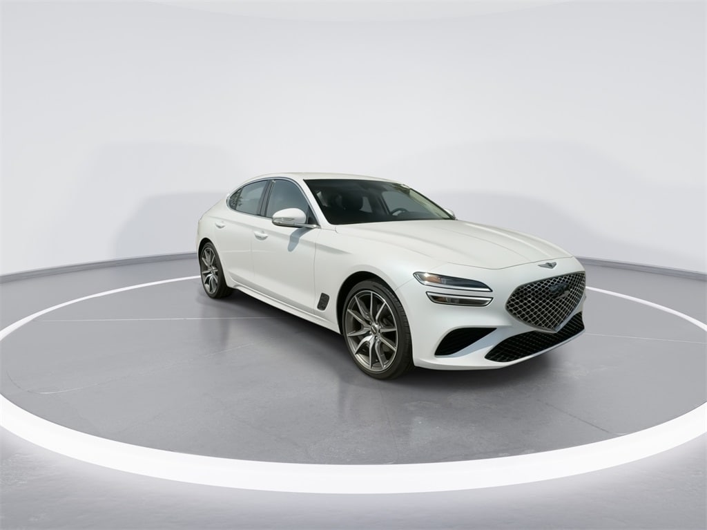 Used 2023 GENESIS G70 Standard with VIN KMTG34TA8PU123227 for sale in Indianapolis, IN