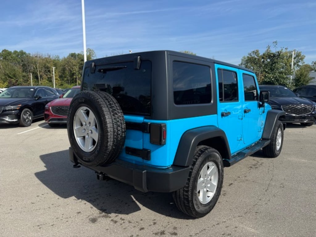 Used 2017 Jeep Wrangler JK Unlimited Sport 4x4 SUV