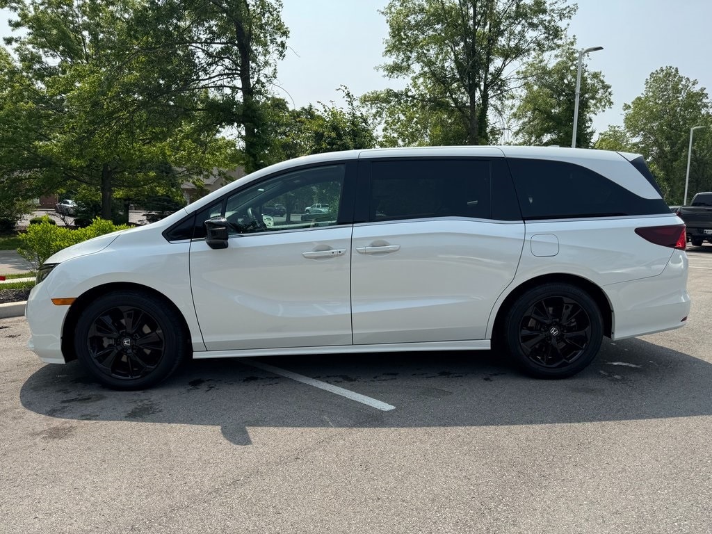 Used 2023 Honda Odyssey SPORT with VIN 5FNRL6H73PB004073 for sale in Indianapolis, IN