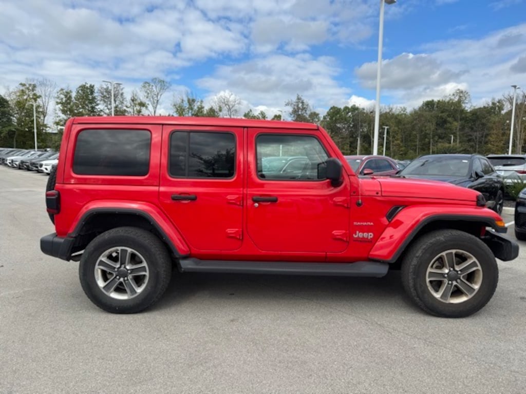 Used 2022 Jeep Wrangler Unlimited Sahara SUV