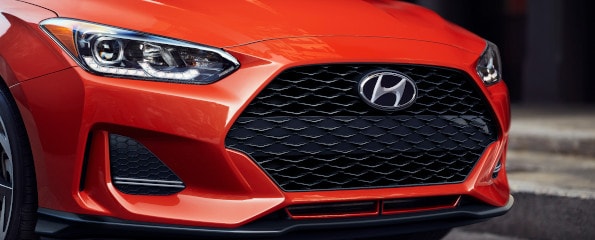2020 Hyundai Veloster Front Grille, Headlights, Exterior
