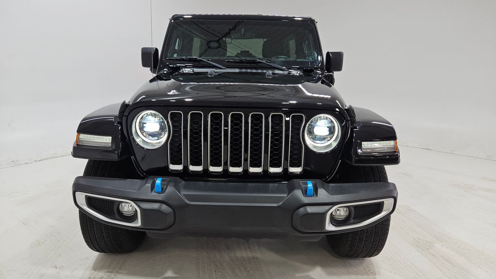 Used 2023 Jeep Wrangler 4xe Sahara 4XE with VIN 1C4JJXP60PW555641 for sale in Indianapolis, IN
