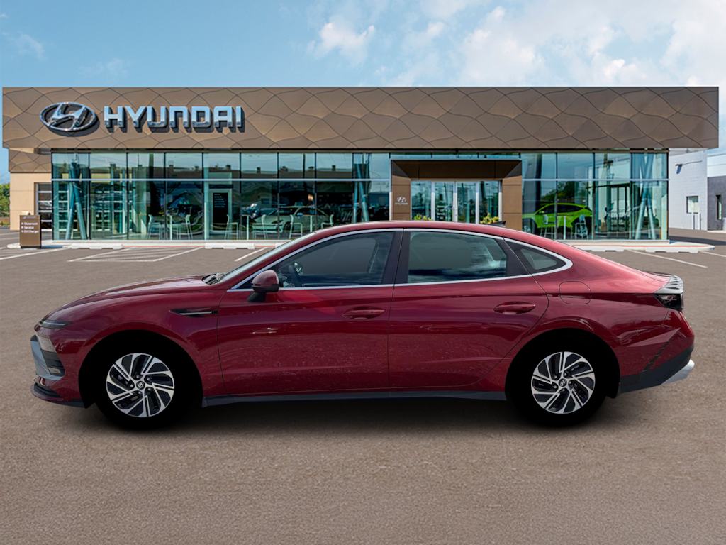 New 2026 Hyundai Sonata Hybrid Blue Sedan