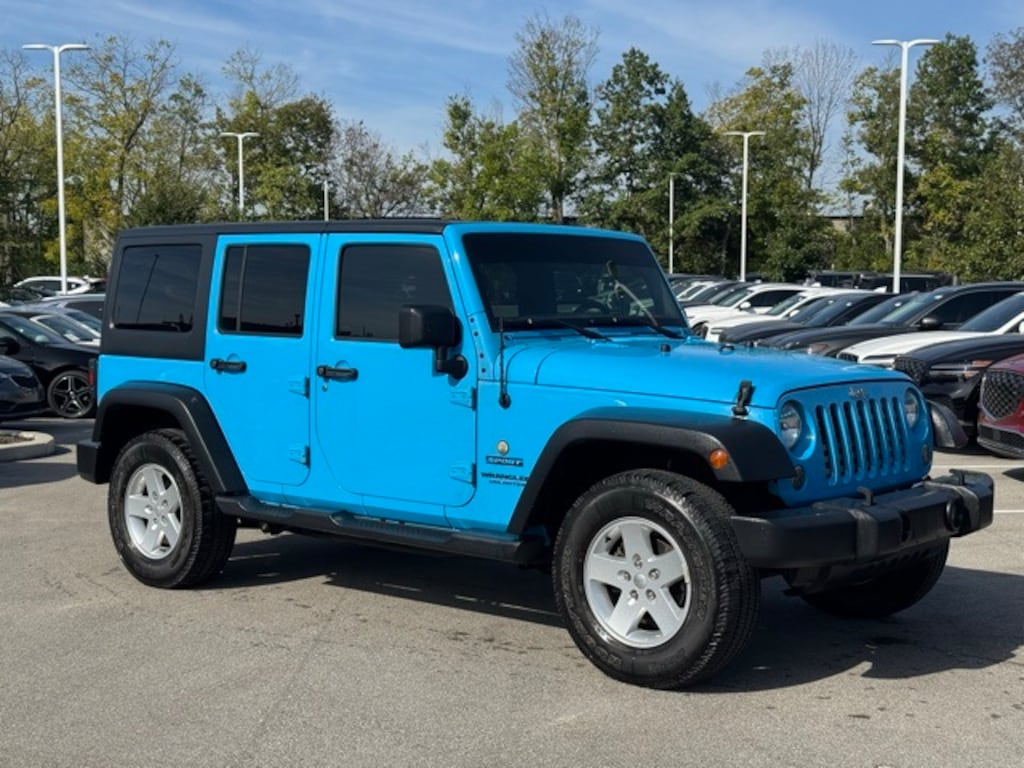 Used 2017 Jeep Wrangler JK Unlimited Sport 4x4 SUV