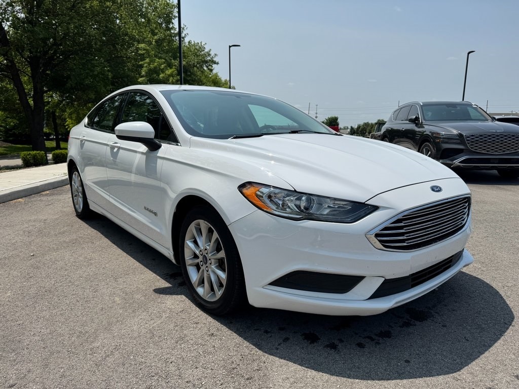 Used 2017 Ford Fusion Hybrid SE with VIN 3FA6P0LU0HR296322 for sale in Indianapolis, IN