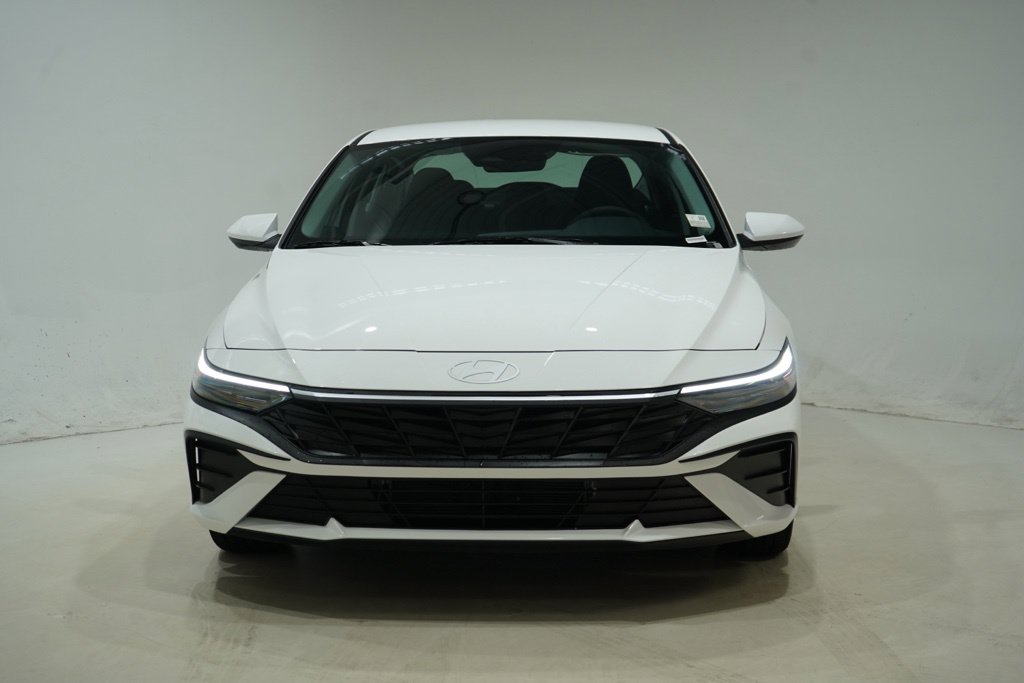New 2026 Hyundai Elantra Hybrid Blue Sedan