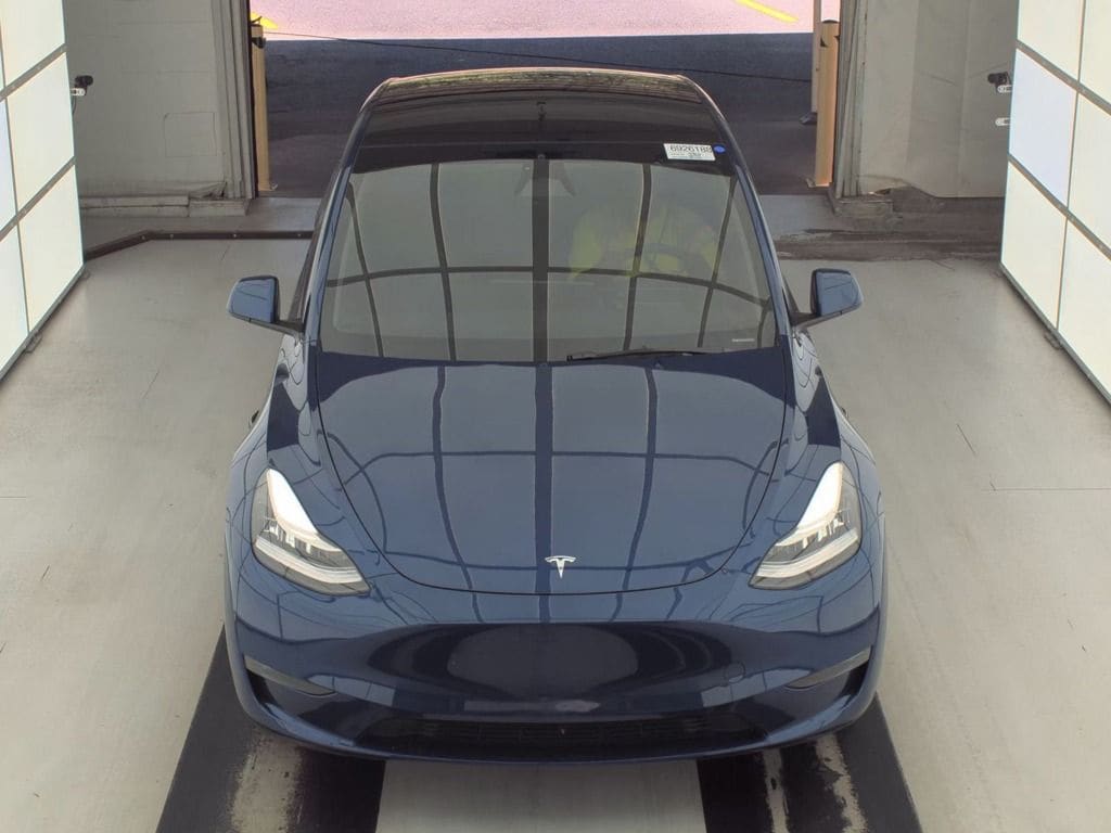 Used 2023 Tesla Model Y Long Range with VIN 7SAYGDEE0PA151037 for sale in Indianapolis, IN