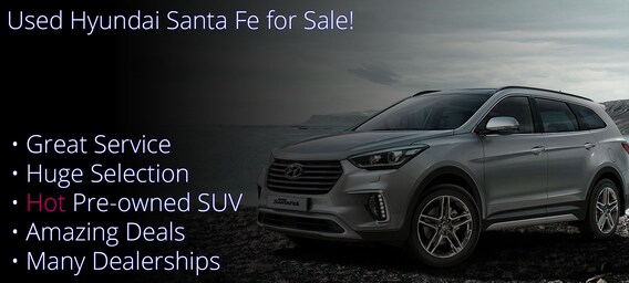 Used Hyundai Santa Fe SUV Near Me Chicago Area