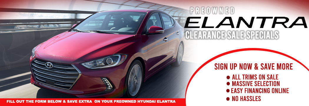 Chicago Used Hyundai Elantra Sales Event