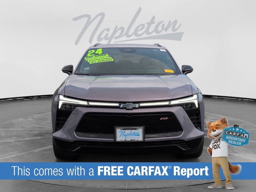 Used 2024 Chevrolet Blazer EV RS with VIN 3GNKDCRJ6RS228396 for sale in Oak Lawn, IL