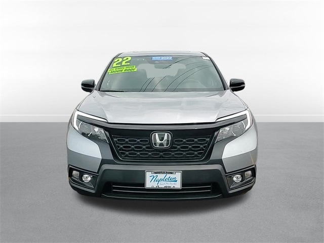 Certified 2021 Honda Passport EX-L with VIN 5FNYF8H52MB036599 for sale in Oak Lawn, IL