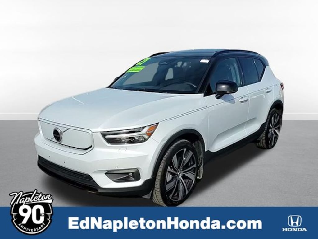 Used 2021 Volvo XC40 Recharge Pure Electric P8 Sport Utility