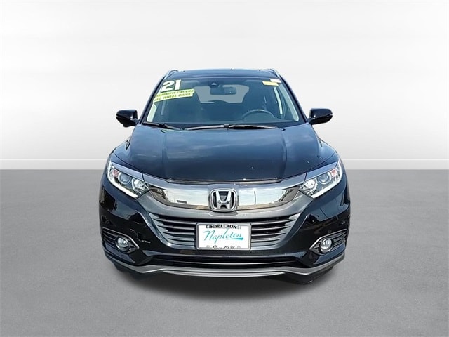 Used 2021 Honda HR-V EX-L with VIN 3CZRU6H77MM722112 for sale in Oak Lawn, IL