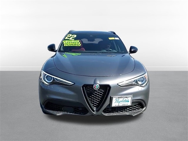 Used 2022 Alfa Romeo Stelvio Ti Veloce with VIN ZASPAKBN8N7D27400 for sale in Oak Lawn, IL