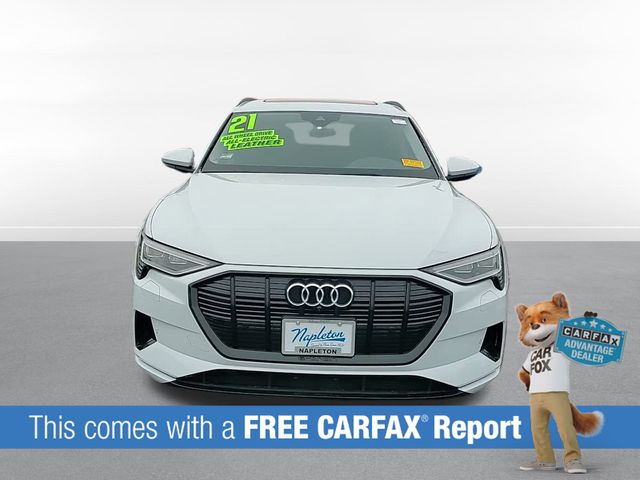 Used 2021 Audi e-tron Premium with VIN WA1AAAGE6MB007158 for sale in Oak Lawn, IL