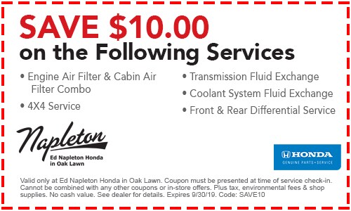 Ed Napleton Honda >> Honda Service Specials Honda Service In Oak Lawn Ed Napleton Honda >> Honda Service Specials Honda Service In Oak Lawn
