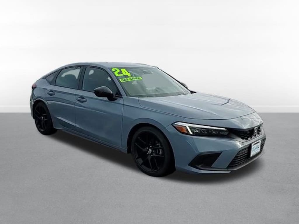Certified 2024 Honda Civic Sport Hatchback