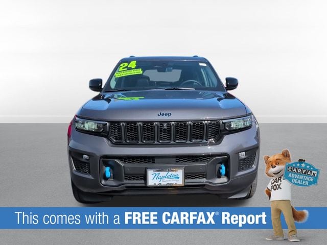 Used 2024 Jeep Grand Cherokee Anniversary Edition 4xe with VIN 1C4RJYB69R8955043 for sale in Oak Lawn, IL