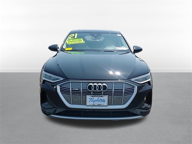 Used 2021 Audi e-tron Sportback Premium Plus with VIN WA12AAGEXMB021777 for sale in Oak Lawn, IL
