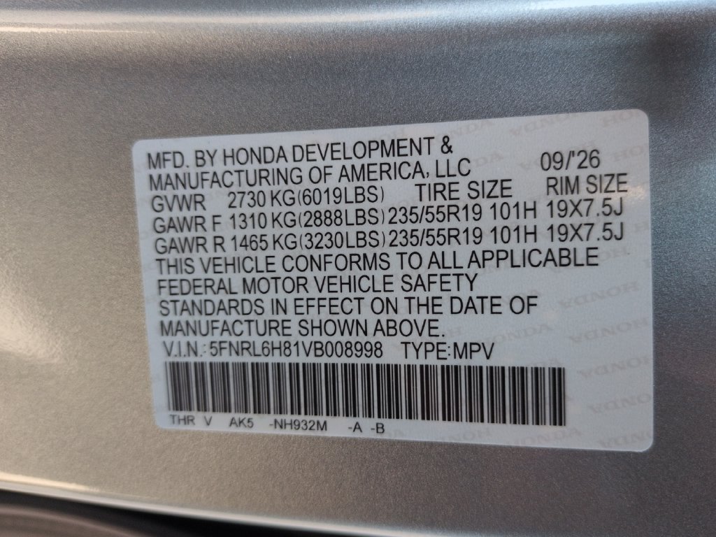 Vehicle thumbnail