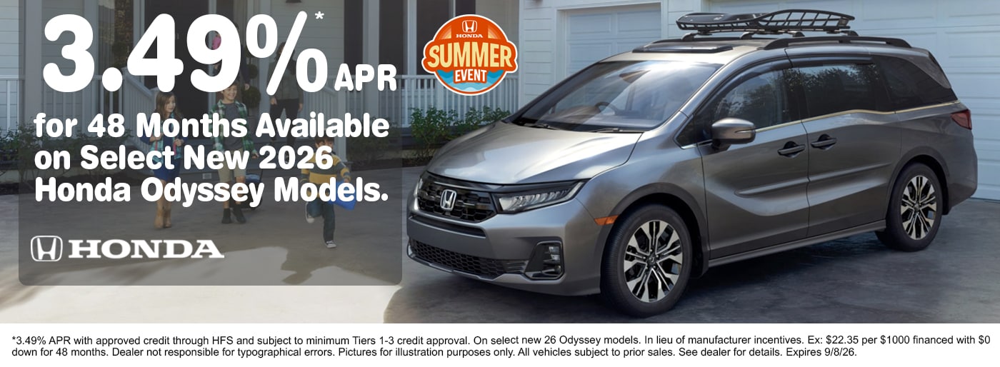 Honda Incentives July