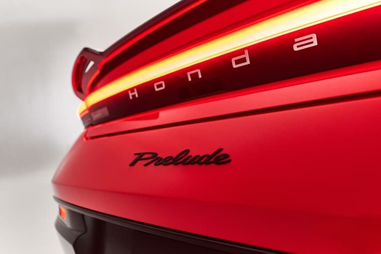New Honda Prelude Hybrid Sports Coupe Taillight
