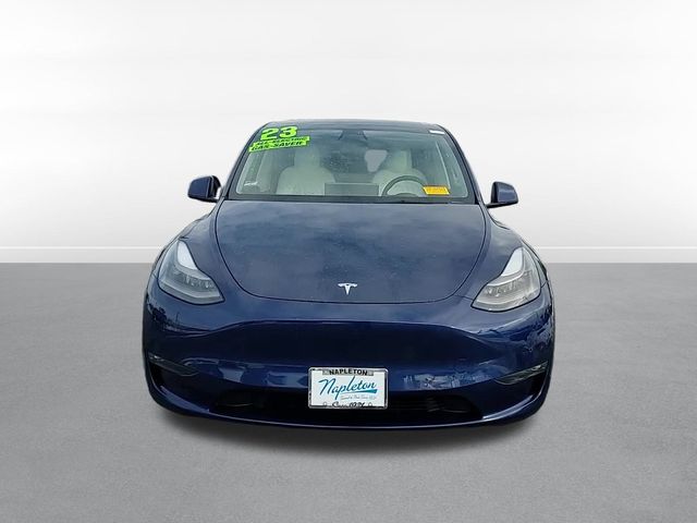 Used 2022 Tesla Model Y Long Range with VIN 7SAYGDEE4NF564384 for sale in Oak Lawn, IL