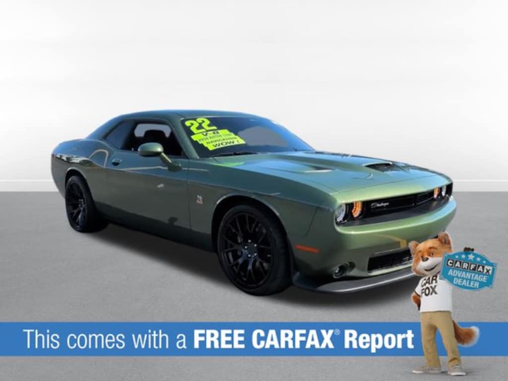 Used 2022 Dodge Challenger R/T Scat Pack Coupe