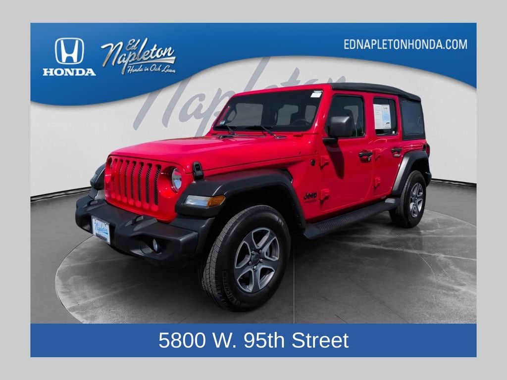 Used 2022 Jeep Wrangler Unlimited Sport S Sport Utility