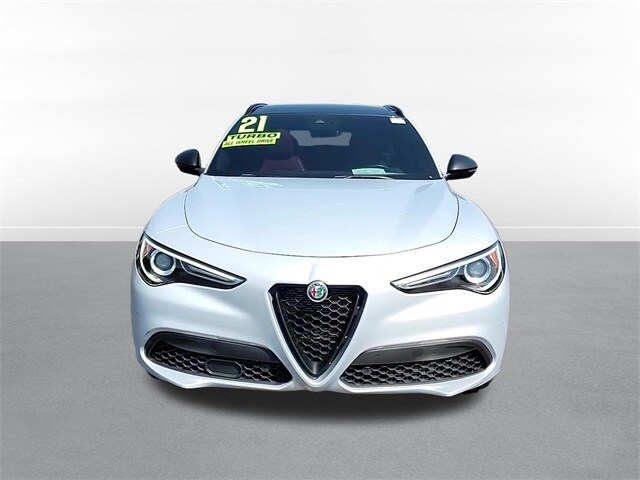 Used 2021 Alfa Romeo Stelvio Ti Sport with VIN ZASPAKBN0M7D18267 for sale in Oak Lawn, IL