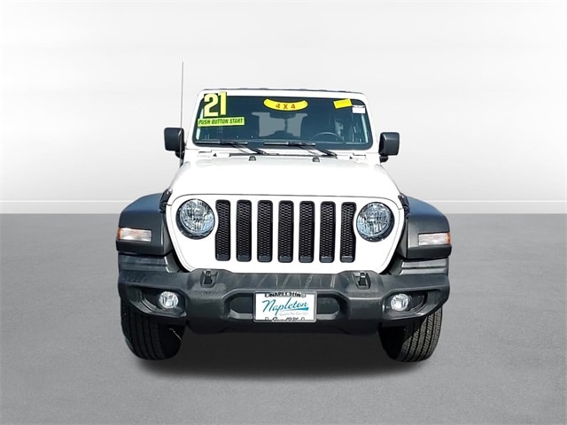 Used 2021 Jeep Wrangler Unlimited Altitude with VIN 1C4HJXDN4MW866186 for sale in Oak Lawn, IL