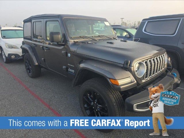 Used 2024 Jeep Wrangler 4xe Sahara 4XE with VIN 1C4RJXP66RW274837 for sale in St. Peters, MO