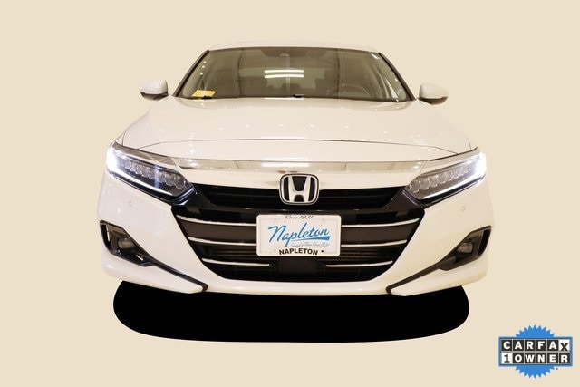 Used 2021 Honda Accord EX-L with VIN 1HGCV1F58MA008114 for sale in Saint Peters, MO