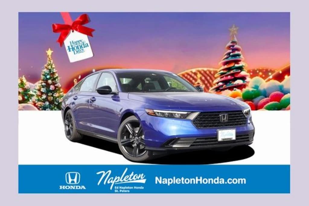 New 2025 Honda Accord Hybrid Sport-L Sedan